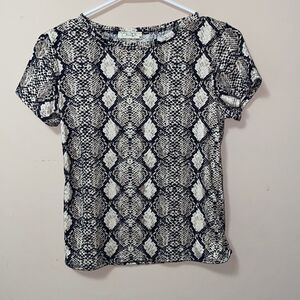 Olivia Rae • Snake Print • Size Small